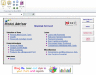 FinanCalc for Excel (Full Access Version) screenshot